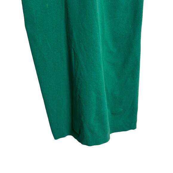 A.L.C. Taylor Green Knit Sleeveless Collared Midi Dress Size Medium - Picture 13 of 16